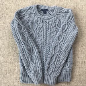 GAP kids cable knit sweater